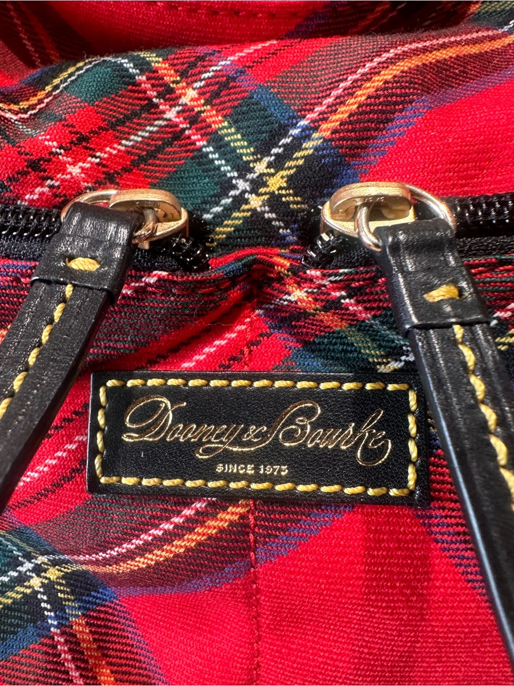 Dooney & Bourke Tartan Plaid Bag - Picture 4 of 11